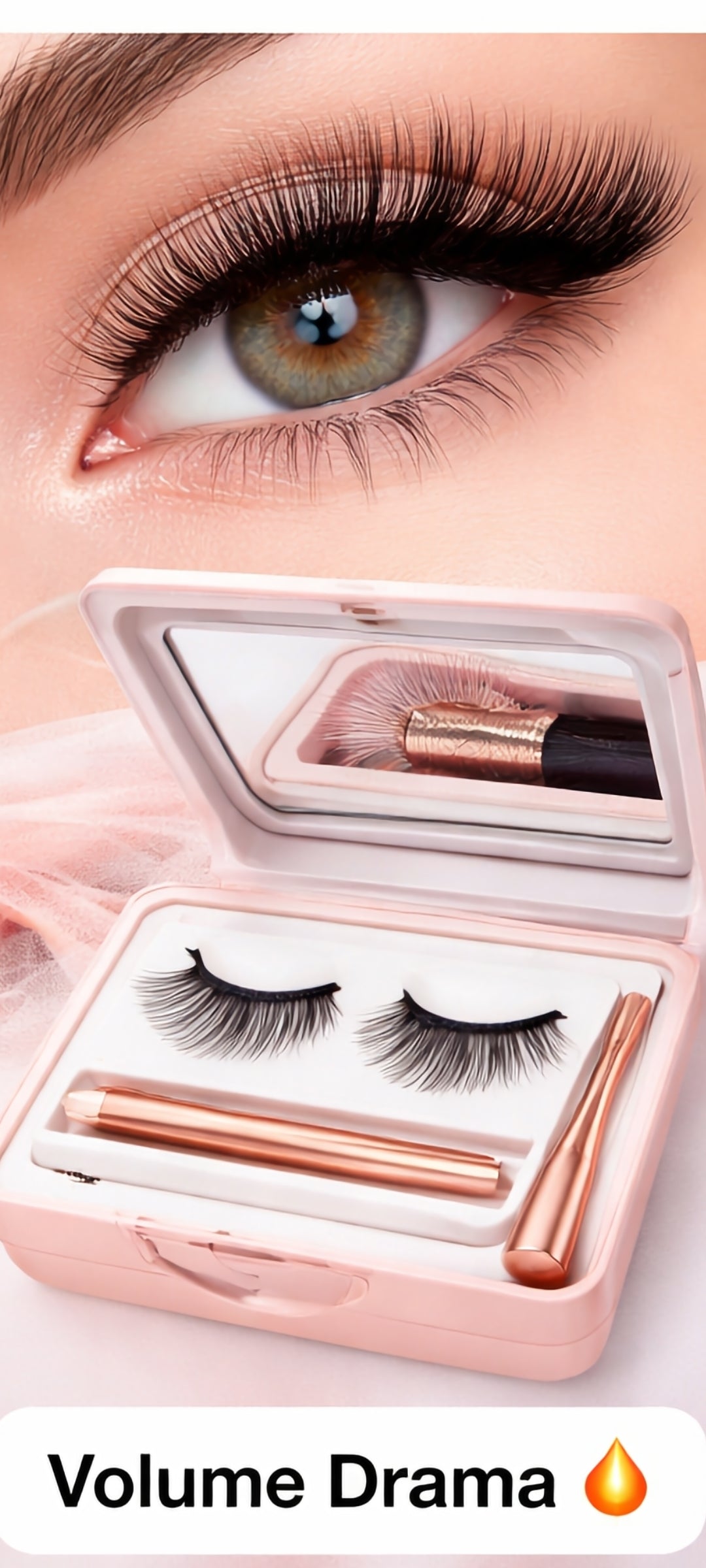 “Stop wasting money on salon lashes”