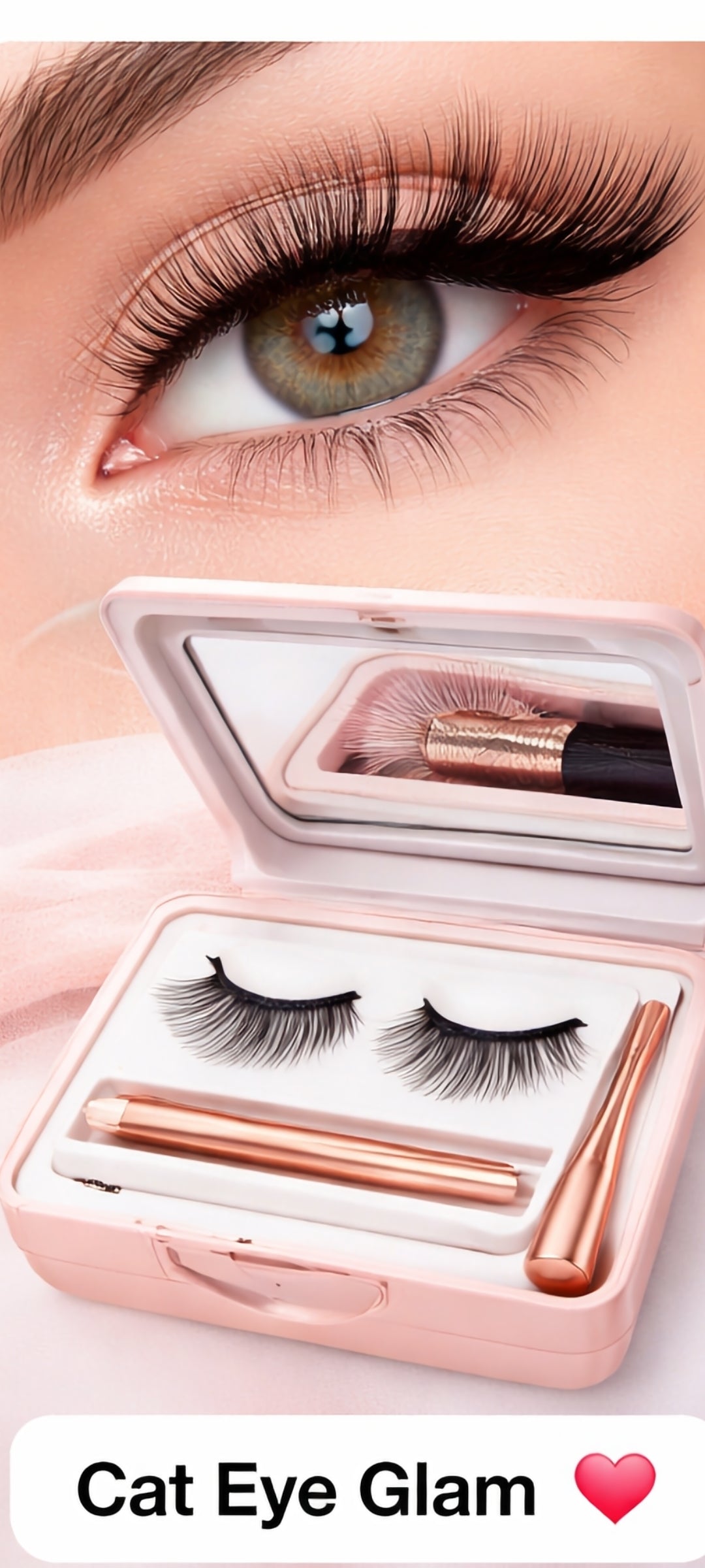 “Stop wasting money on salon lashes”