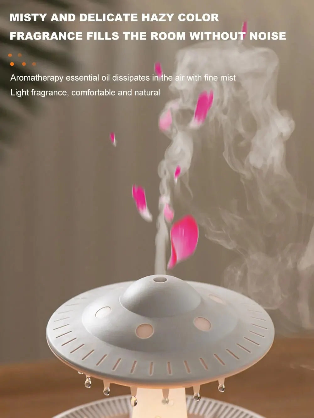 Smart Aroma Diffuser Lamp – Ambient Light & Relaxation Experience